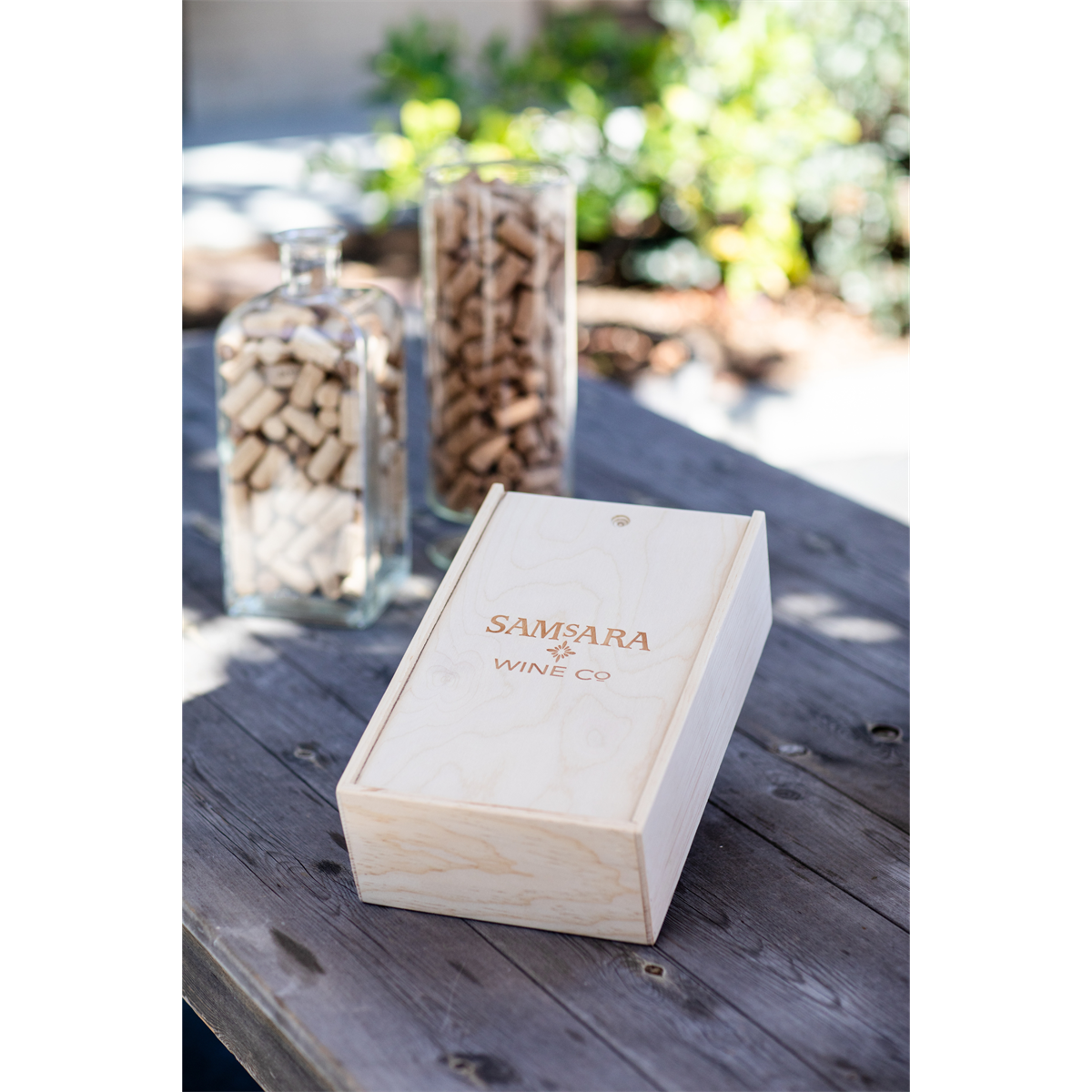 Merch - Wooden Gift Box Two Bottle