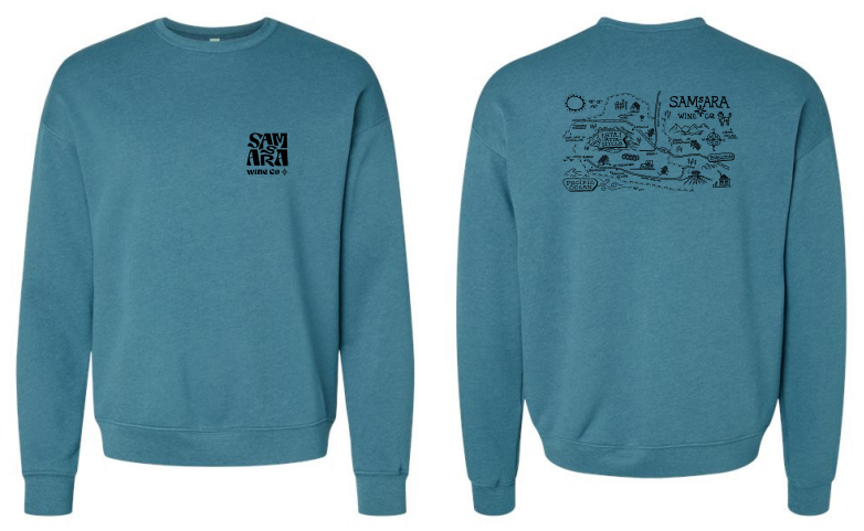 Merch - Crewneck Sweatshirt- Teal