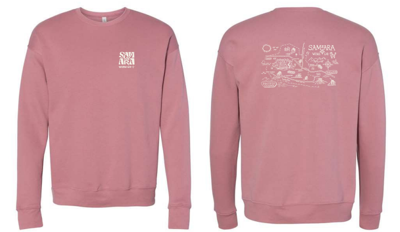 Merch - Crewneck Sweatshirt- Mauve
