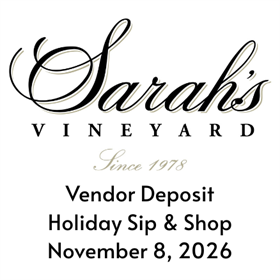 Vendor Deposit - Holiday Sip & Shop Nov.8