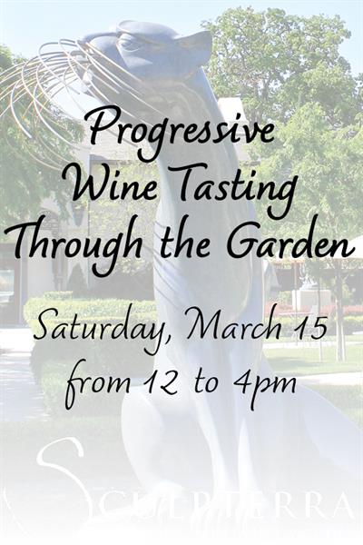 2025 Progressive Wine Tasting 3 to 4 pm