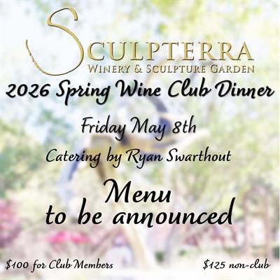 Spring Wine Club Dinner