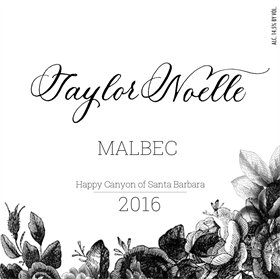 2016 Malbec, Taylor Noelle Wines,  Happy Canyon