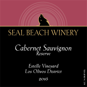 2016 Cabernet Sauvignon - RSV, Estelle Vineyard, Los Olivos District