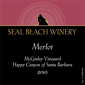 2016 Merlot, McGinley Vineyard, Happy Canyon