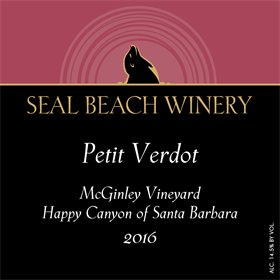 2016 Petit Verdot, McGinley Vineyard, Happy Canyon
