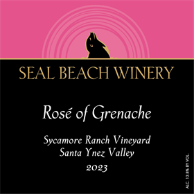 2023 Rose of Grenache, Sycamore Ranch Vineyard, Santa Ynez Valley