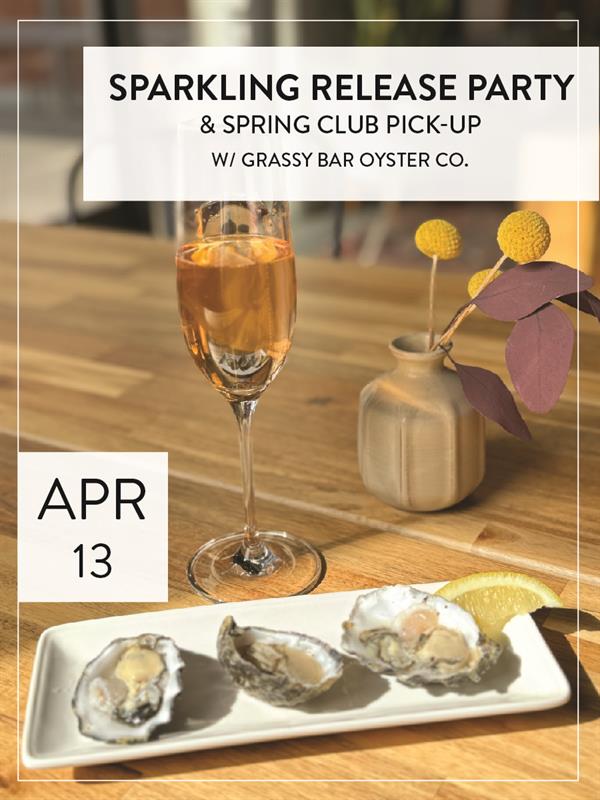 Sparkling Release & Spring Pickup Party