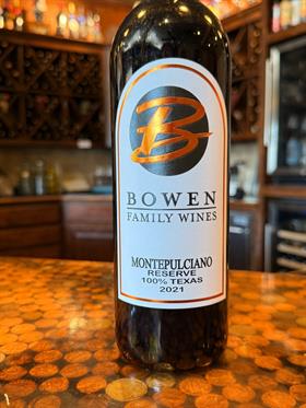 BOWEN MONTEPULCIANO RESERVE 2021