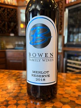 BOWEN MERLOT RESERVE