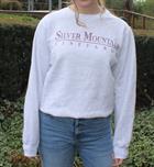 Silver Mountain Light Grey Crewneck Sweatshirt