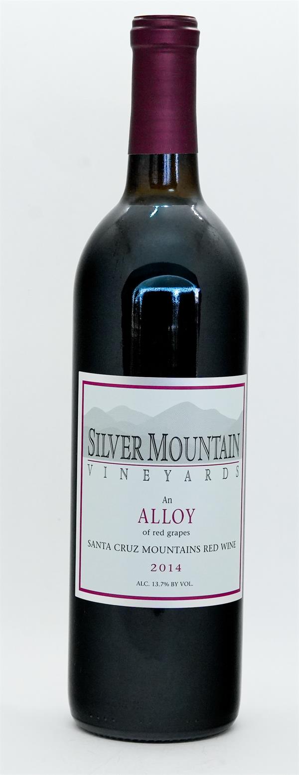 2014 Alloy,  Bordeaux-style blend, Santa Cruz Mountains