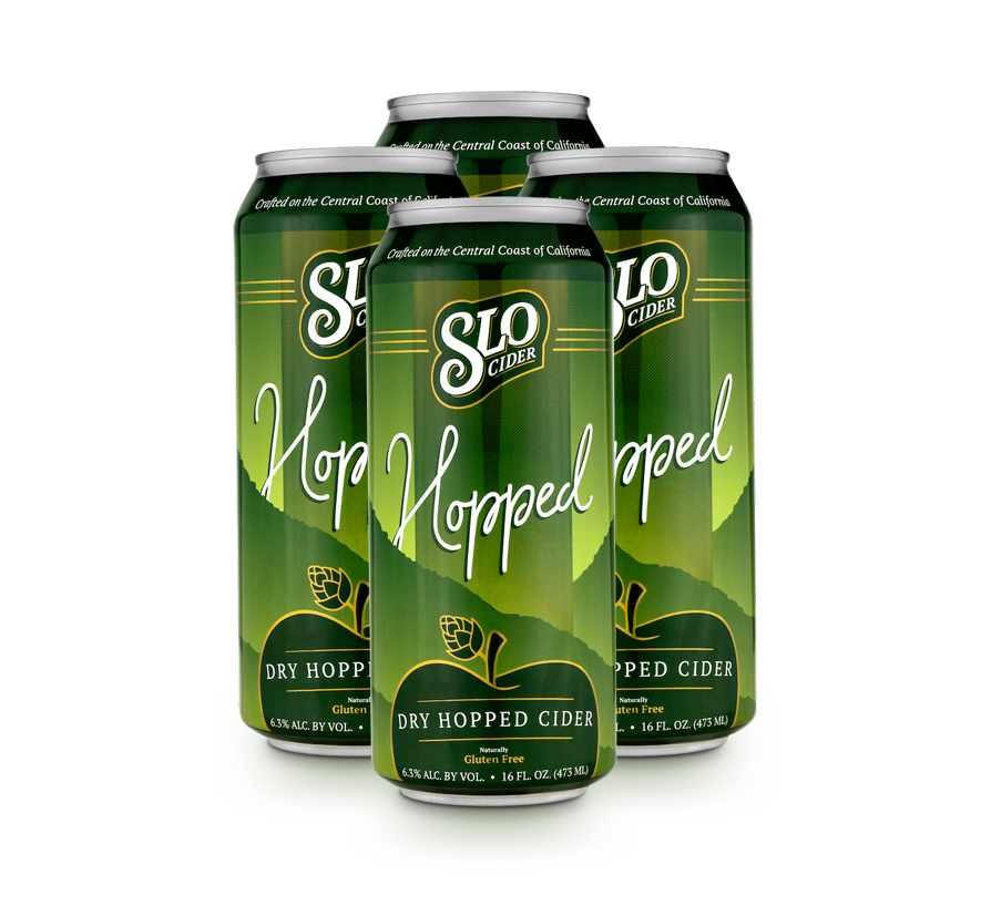 Hopped Cider - 4 Pack 16oz