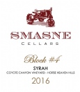 2016 Smasne Cellars Block #4 Syrah