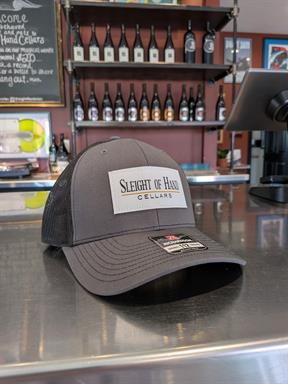 "Sleight of Hand" Medium Grey Hat