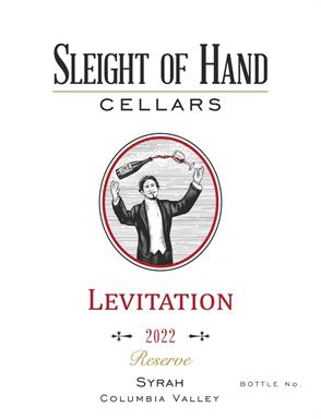 2022 "Levitation" Reserve Syrah 750mL