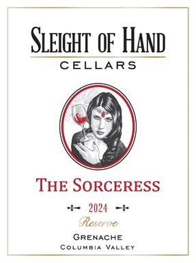 2024 "The Sorceress" Reserve Grenache 750mL - NEW WINE CLUB RELEASE