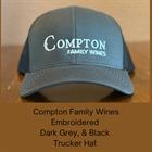 Compton Dark Grey Compton Logo Hat