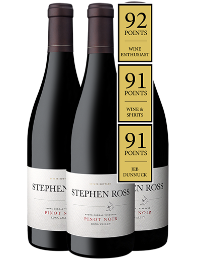 2020 Pinot Noir, Stone Corral Vineyard • 3 Bottle Bundle