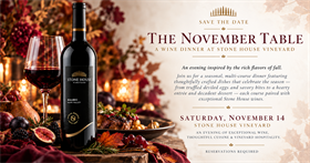 November Winery Dinner: The November Table