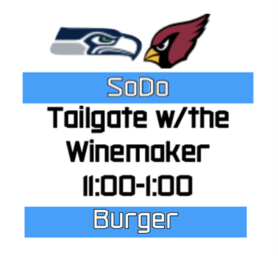 SoDo Tailgating + Seahawks Game | November 9th, 11:00 AM - 1:00 PM | Includes 1 Burger