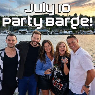 2026 Sunset Sail Barge Party | Friday July 10th