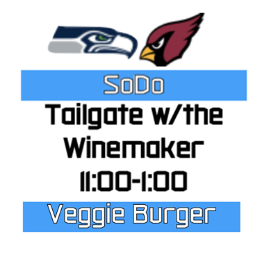SoDo Tailgating + Seahawks Game | November 9th, 11:00 AM - 1:00 PM | Includes 1 Veggie Burger
