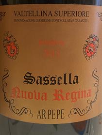 ArPePe Valtellina Superiore Sassella Nuova Regina Riserva 2016
