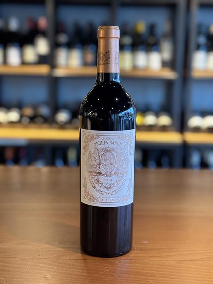 Château Pichon Baron Pauillac au Baron de Pichon-Longueville 2018