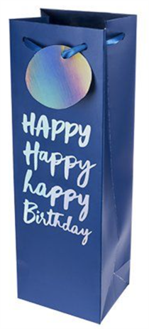 Cakewalk Very Happy Birthday Blue Bag