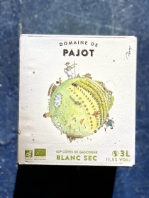 Domaine de Pajot Cotes de Gascogne Blanc 3L Box