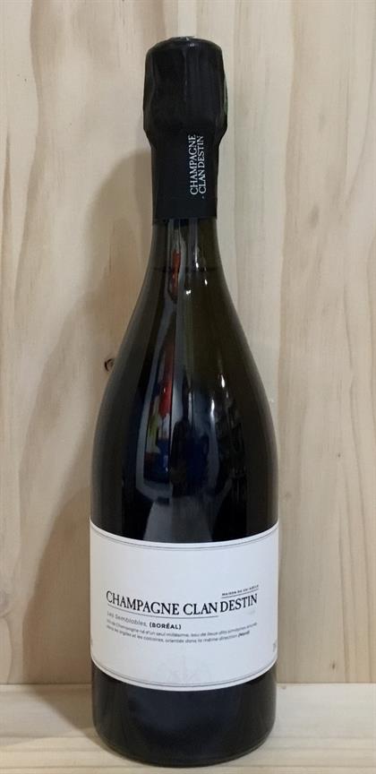 Champagne Clandestin ‘Boréal’ Blanc de Noir Brut Nature NV