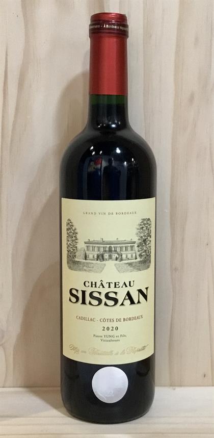 Château Sissan Cadillac Côtes de Bordeaux 2020