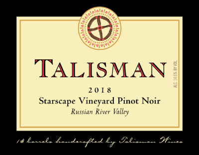 2018 Starscape Vineyard Pinot Noir, Russian River Valley