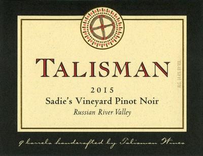 2015 Sadie's Vineyard Pinot Noir, Russian River Valley