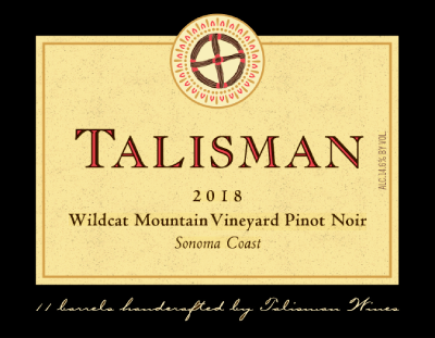 2018 Wildcat Mountain Vineyard Pinot Noir, Sonoma Coast