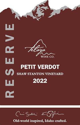 2022 Petit Verdot-Shaw Stanton RESERVE