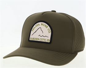 Telaya Wine 25 Cut Above Hat Snapback-Idaho Telaya Sunsetter Logo