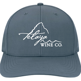 Telaya Wine 26 Back Nine Adjustable Hat- Telaya Logo