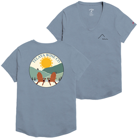 Telaya Wine 25  Women's Tri-Blend Tee-Barrel