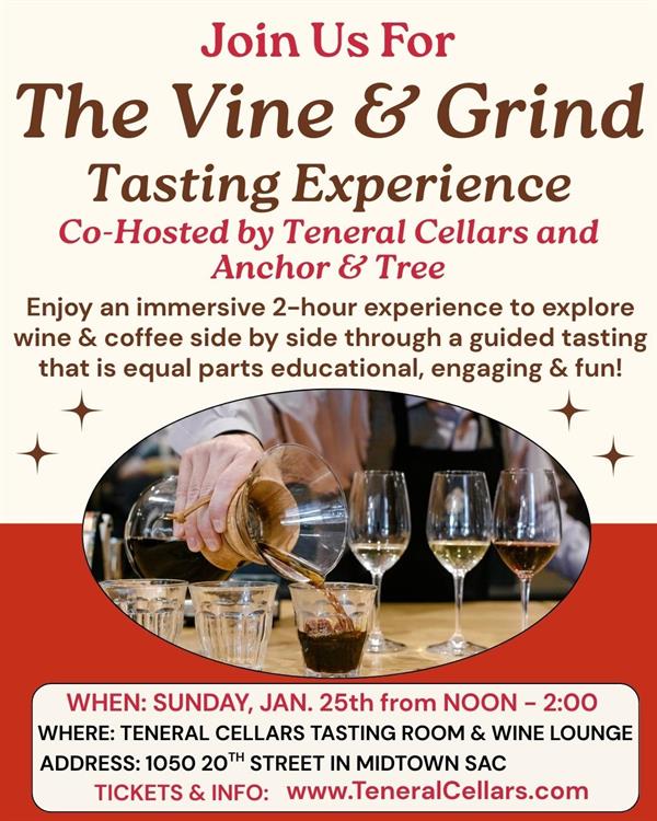 The Vine and Grind Tasting Experience