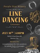 Line Dancing July 10th 2026