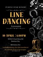 Line Dancing April 10th 2026