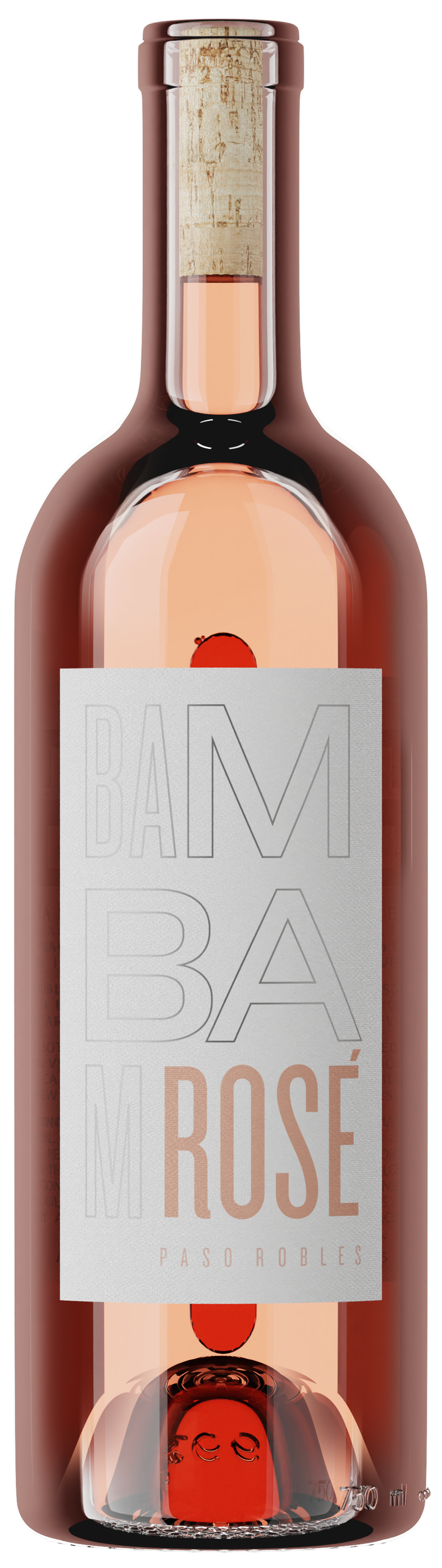 photo of bottle of 2021 Bam Bam Rosé