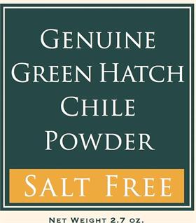 CMS-Green Chile Powder- No Salt