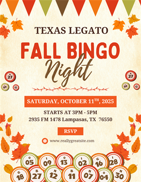 Bingo @ Legato