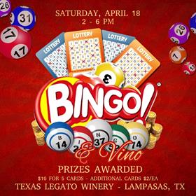 Bingo & Vino - April 18