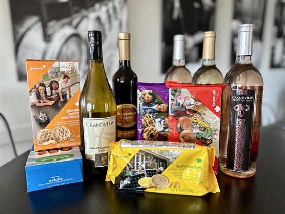 Complete Girl Scout Cookie & Wine Pairing Kit