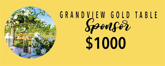 Fête en Blanc - Grandview Gold Sponsor 2026