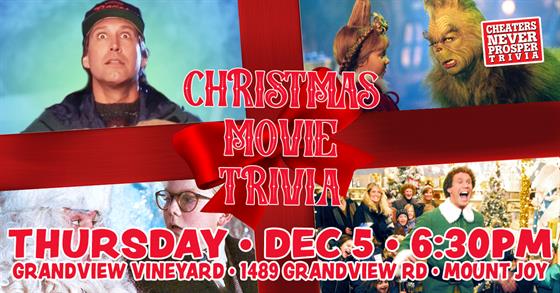 Christmas Movie Trivia Night